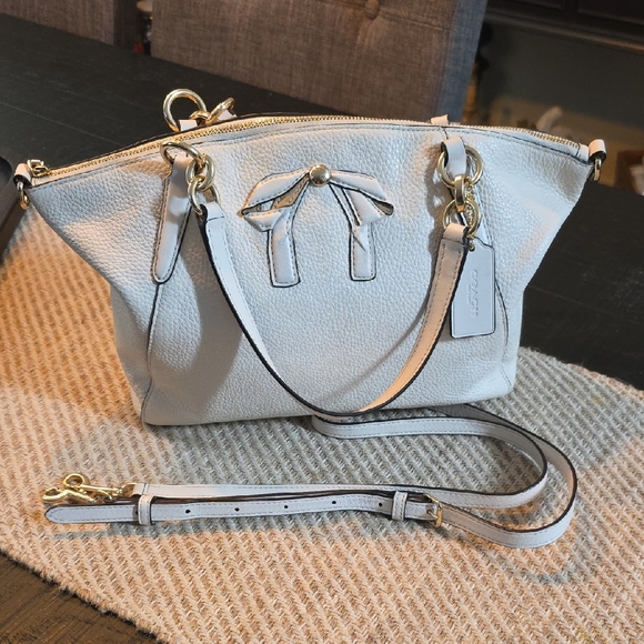 Coach Kelsey Bag In Cream - Picture 1 of 12